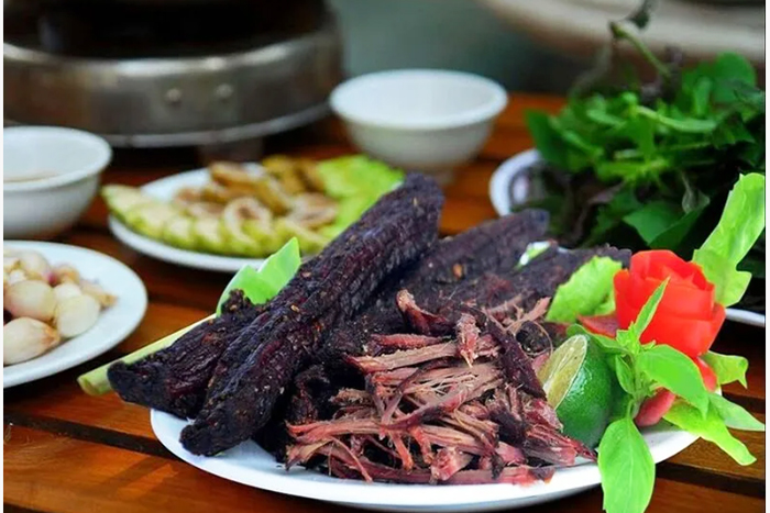 Fried Cow and Buffalo Meat